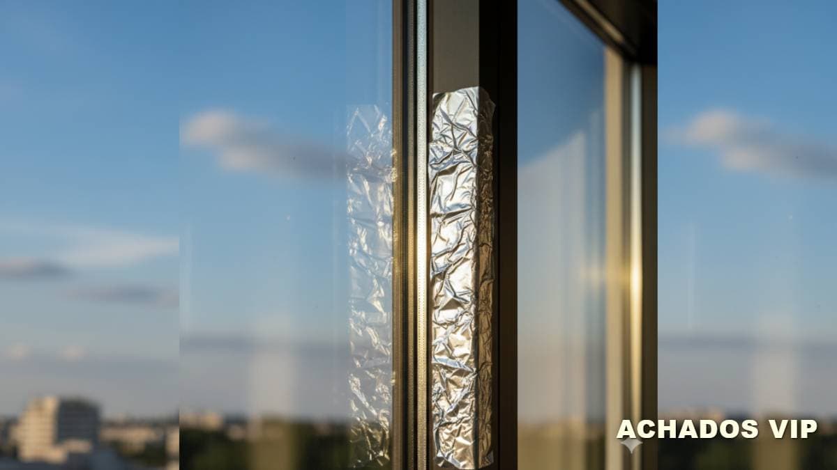 Papel Alumínio nas Molduras das Janelas: O Truque Caseiro que Você Precisa Conhecer